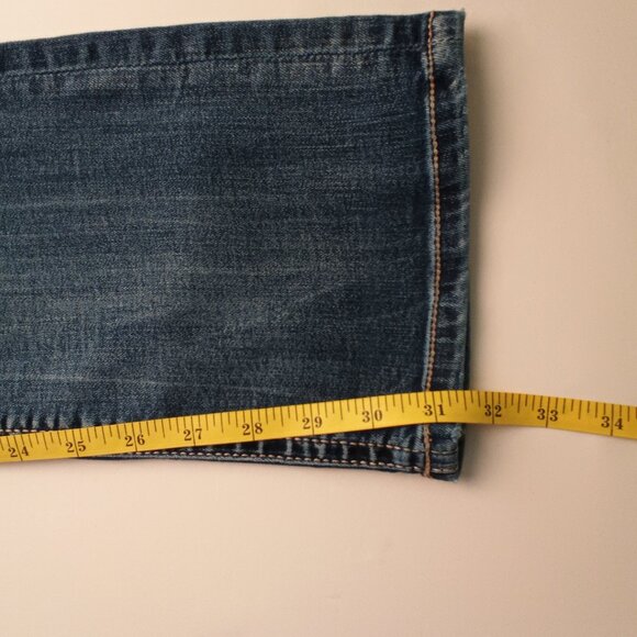 BKE Denim Jeans Size 26/2 Stella Slim Fit Low Rise Tailored Bootcut Medium Wash - Picture 9 of 10
